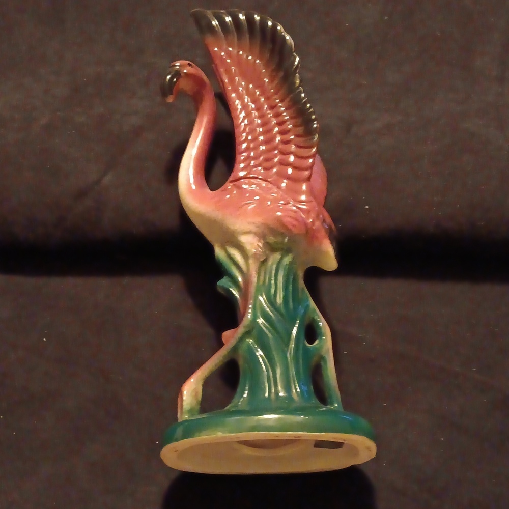Vintage Flamingo Sarsaparilla Figurine 1980 Japan